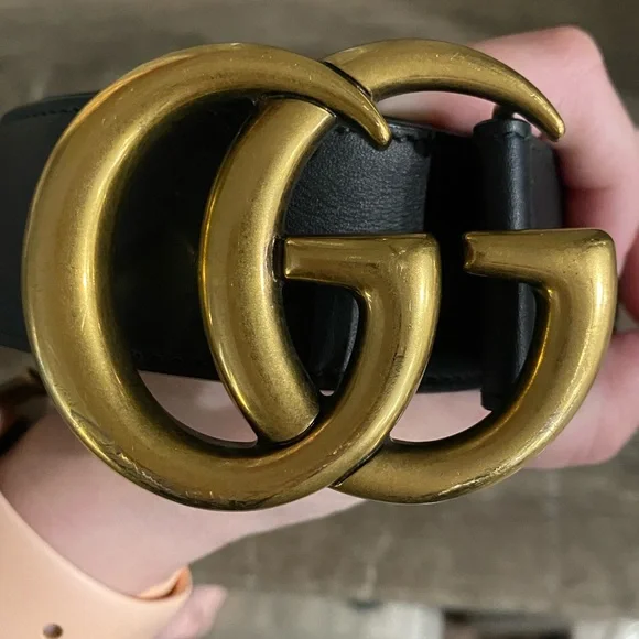 Gucci Black Leather Belt - Picture 5 of 7